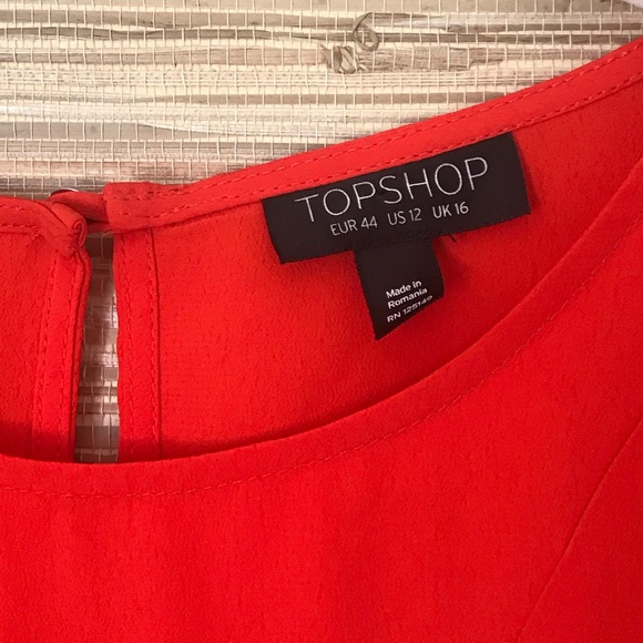 Topshop Asymmetrical Dress - Picture 3 of 8